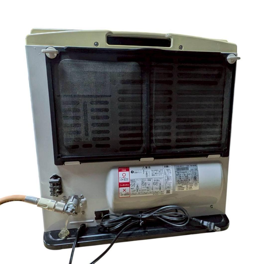 Rinnai ガスファンヒーター RC-K4001E 2014年製 都市ガス