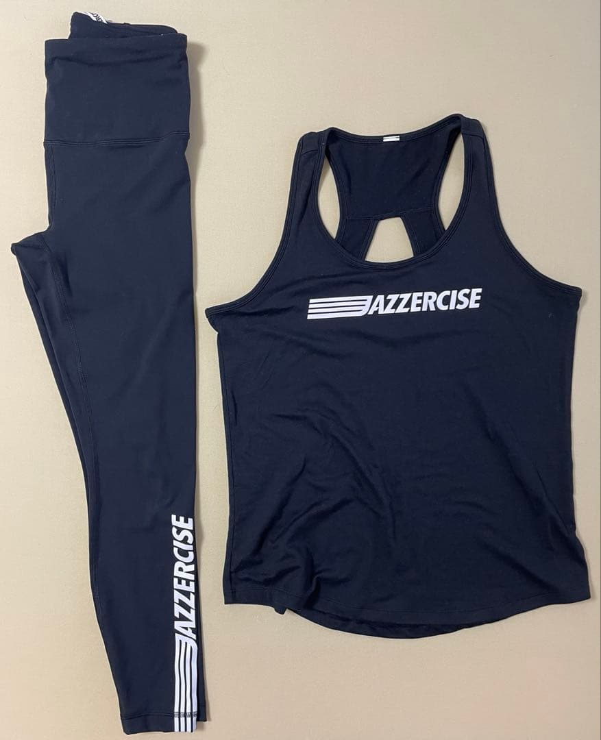【美品・上下Sサイズセット】ジャザサイズ jazzercise タンク・レギンス