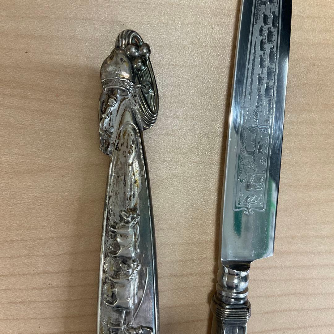 純銀製品　ビンテージ　飾物　ナイフ　現状渡し
