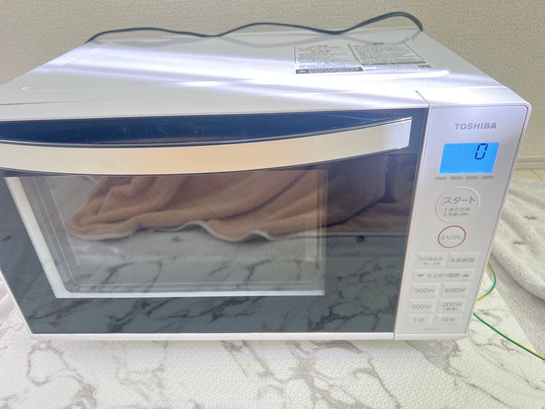 2023年製TOSHIBA 電子レンジ ER-S17Y(W)