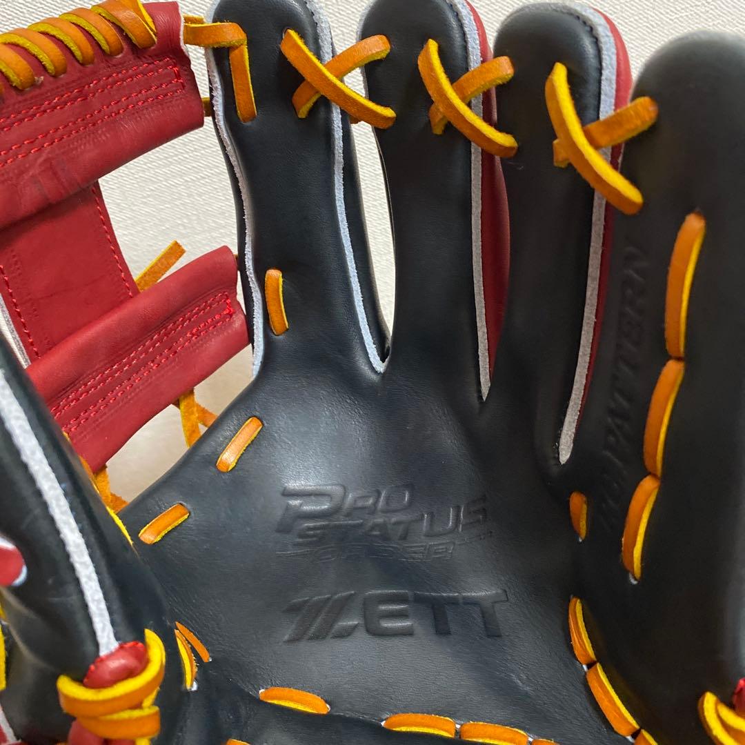 『キララ0109 』ZETT プロステイタス 硬式内野手用グローブ