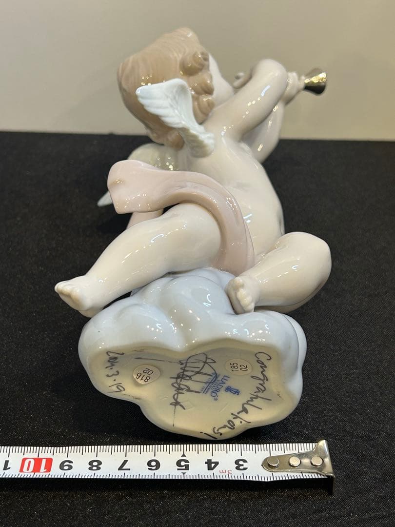 【 絶版品値下げ 】 リヤドロ　陶器製　天使像