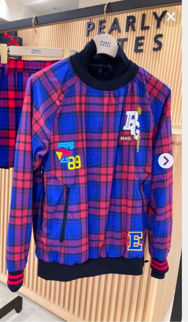 新品未使用PEARLY GATES スニード パーリーゲイツ ネイビー サイズ4