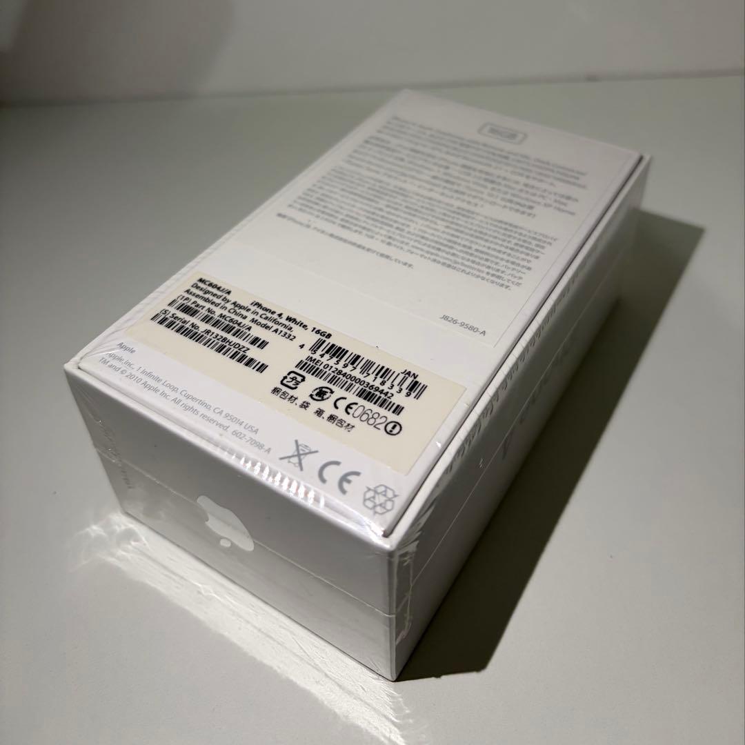 【新品】シュリンク付きApple iPhone 4 16GB