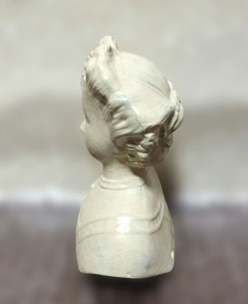 日曜迄◆希少＆刻印有 パリアンショルダーヘッドドール　チャイナヘッドドール