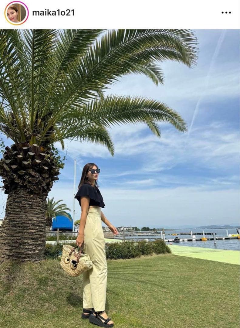 最終値下げ　新品未使用品　ANYA HINDMARCH かごバッグ