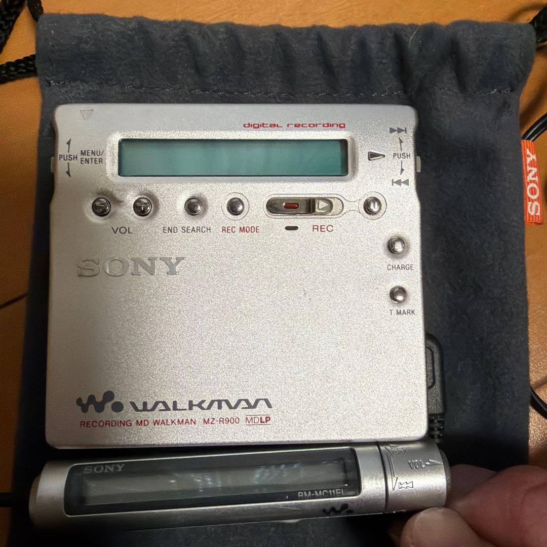 SONY ポータブルMDプレーヤー MZ-R900