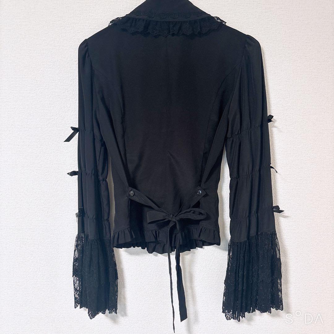 Innocent World ルシエンヌブラウス 黒
