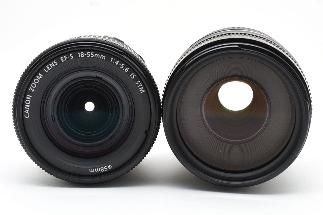 美品/一眼レフカメラ/canon kiss x10i標準&望遠ダブルレンズセット