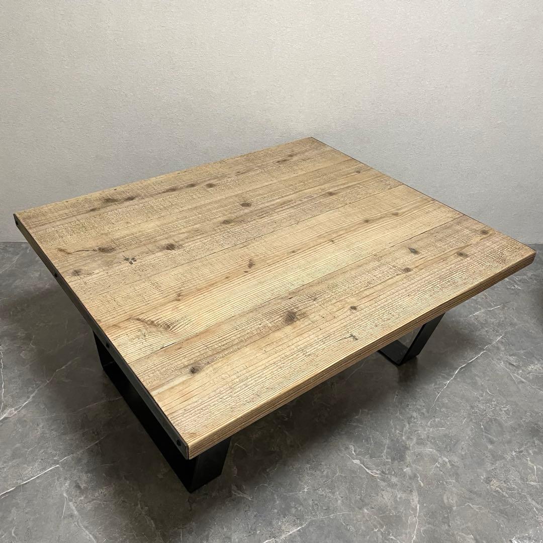 Dichoromic ディコトミック ローダーレッグ　ローテーブル 無垢古材