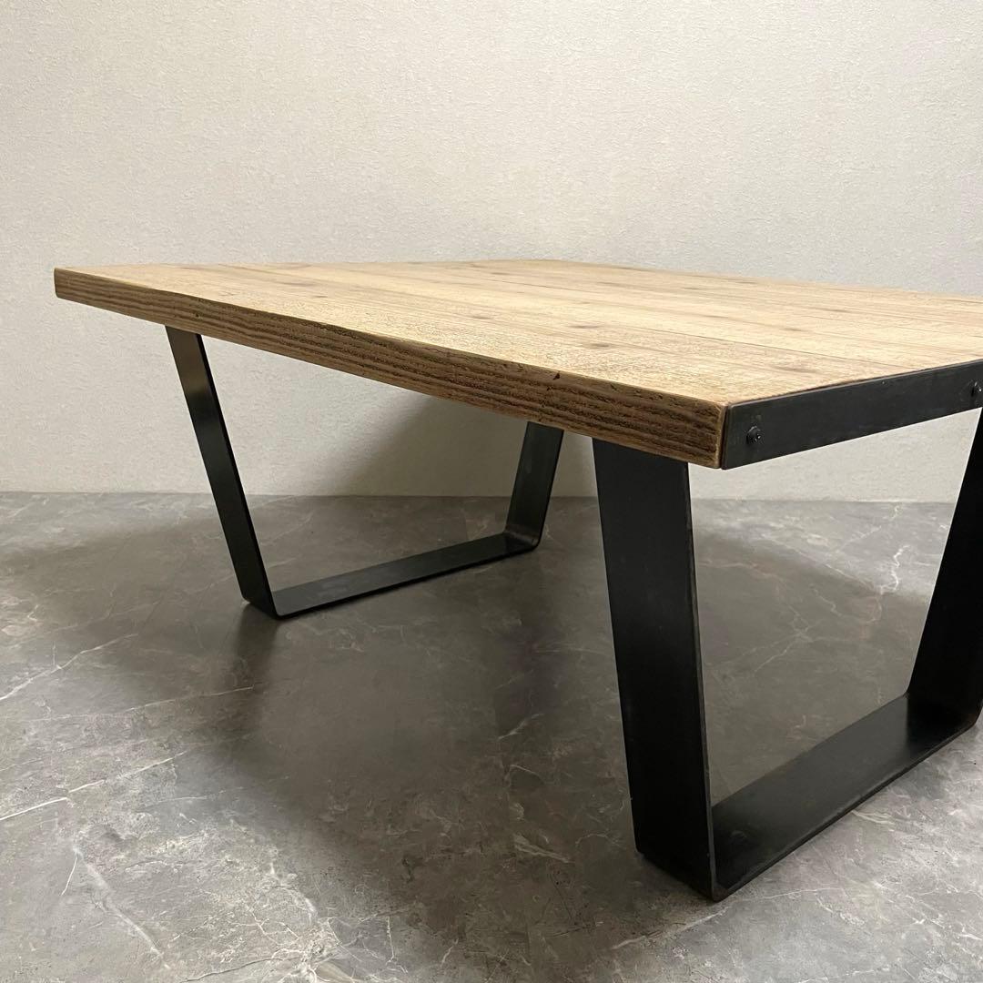 Dichoromic ディコトミック ローダーレッグ　ローテーブル 無垢古材