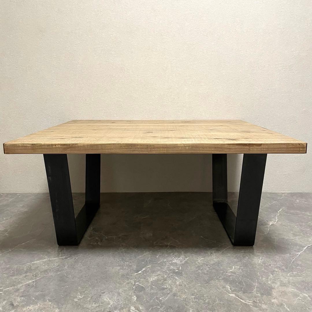 Dichoromic ディコトミック ローダーレッグ　ローテーブル 無垢古材