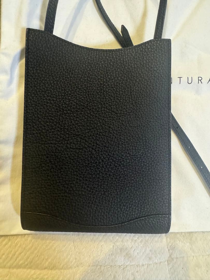 ボナベンチュラ　シュリンクレザー　ショルダーバッグ