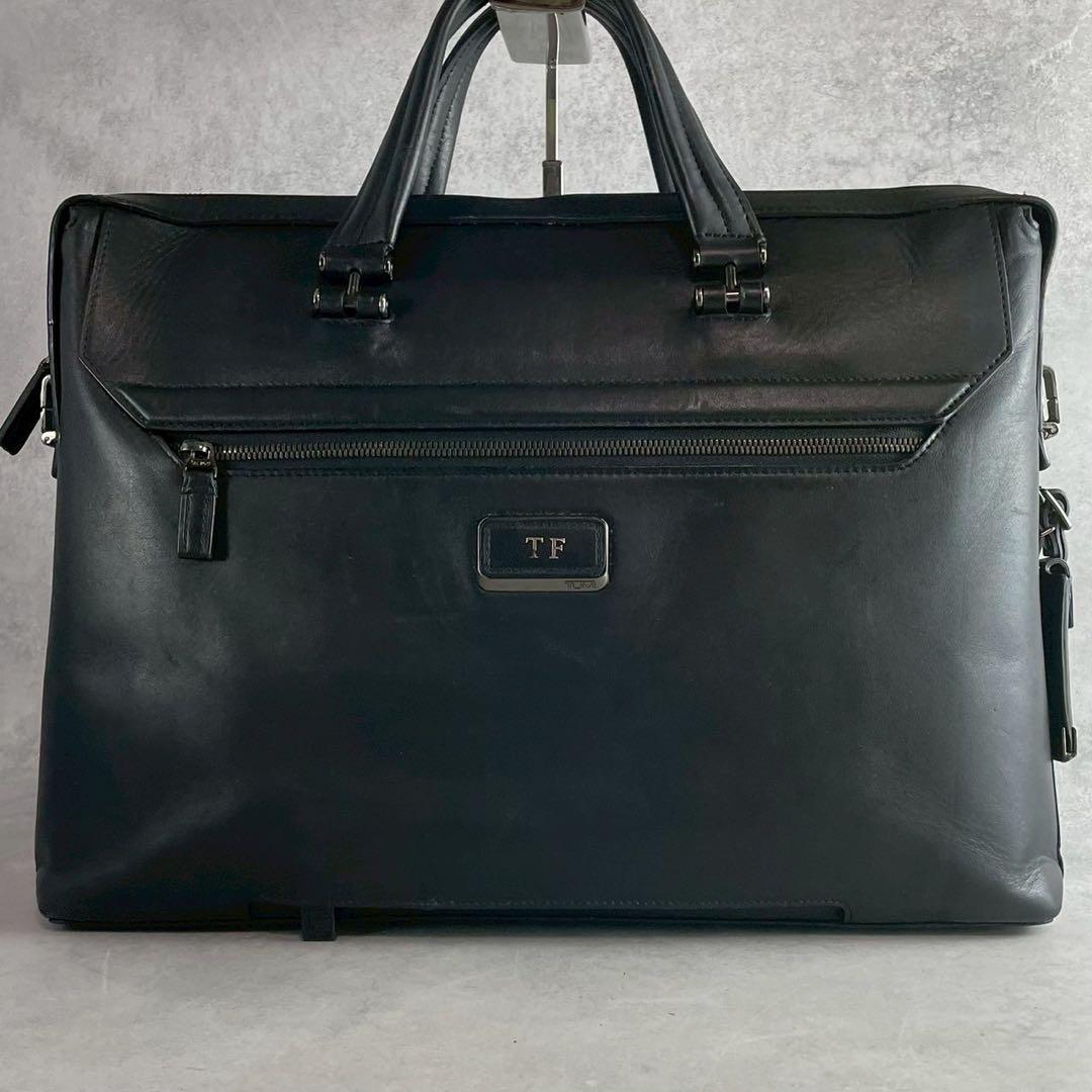 【近年モデル】トゥミ アシュトン ビジネスバッグ 2way A4可 レザー 黒