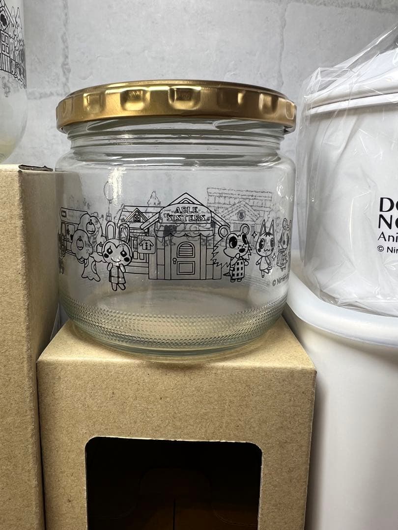 どうぶつの森 保存瓶 キャニスター ストッカー
