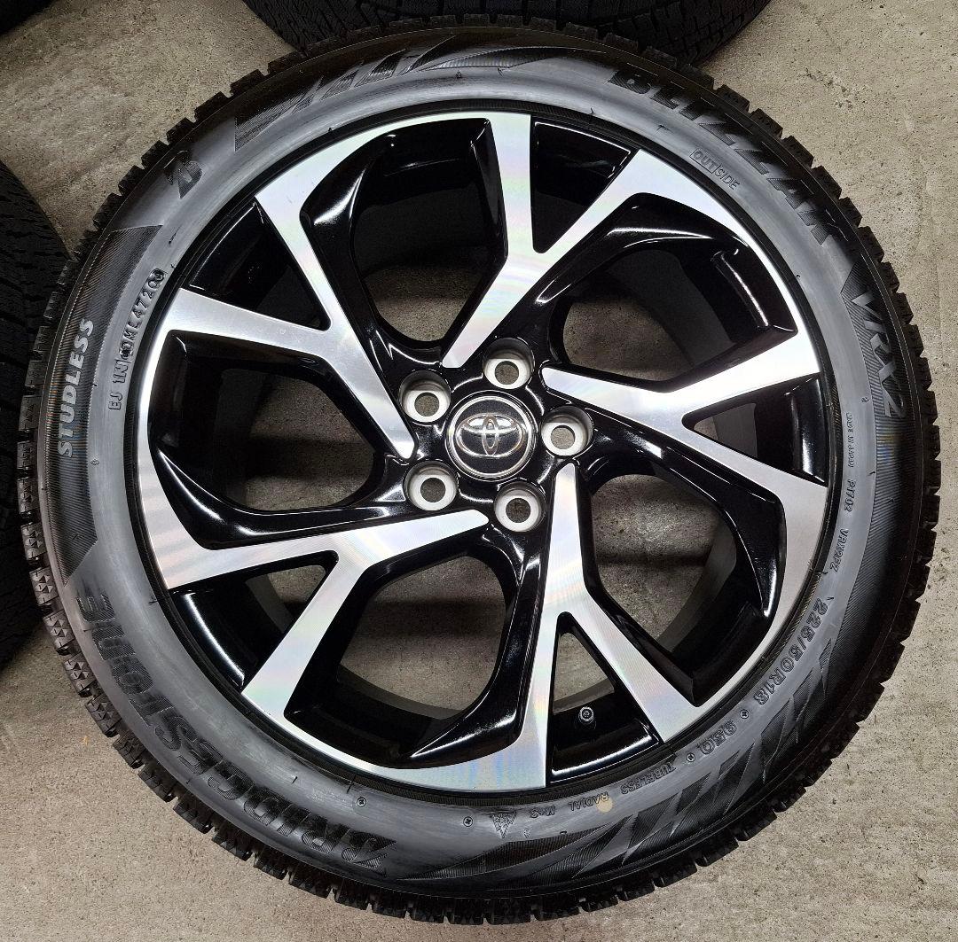 【ほぼ新品】トヨタ CH-R 純正 ホイールタイヤ ブリヂストン スタッドレス