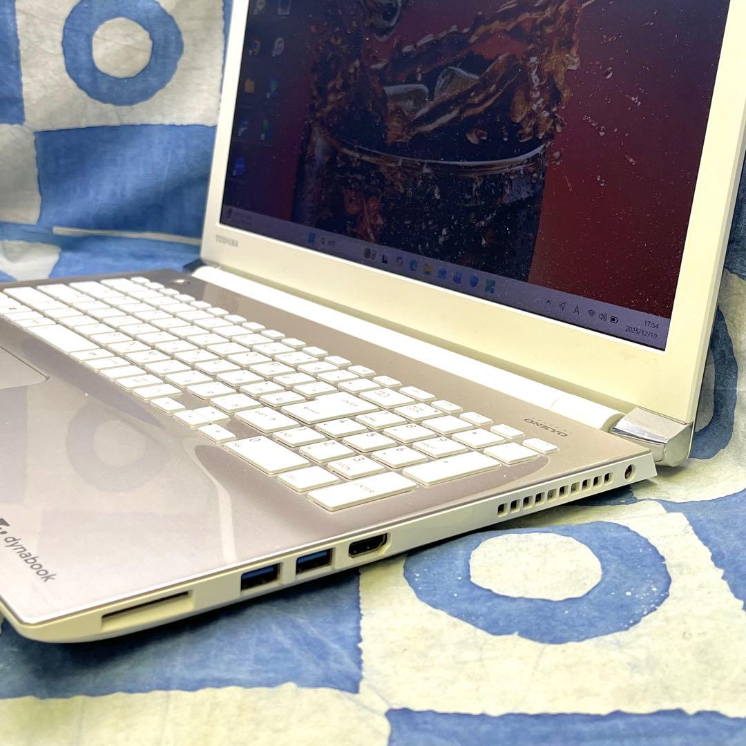 爆速SSD480G☆i5☆綺麗ゴールド♪ブルーレイ&カメラ！第７世代！Win11