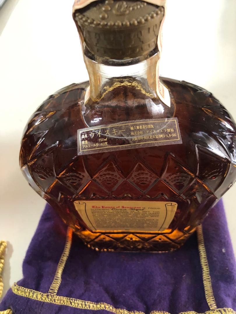 カナディアンクラブとクラウンロイヤルのセット