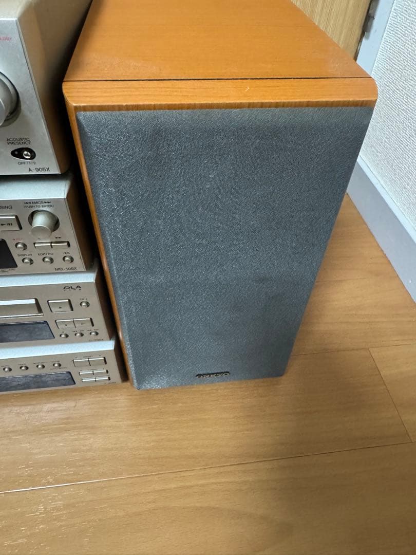 オンキョウ　ONKYO コンポセット　D-062AX A-905X MD-105