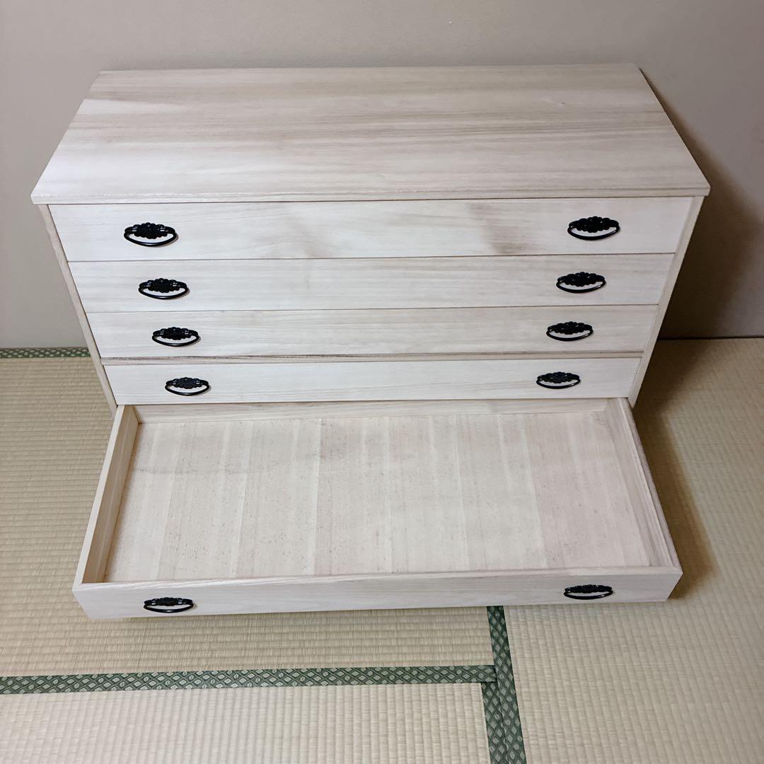 桐箪笥 桐たんす 6段 和服 着物 衣裳箱 アンティーク 着物収納 大容量 和装