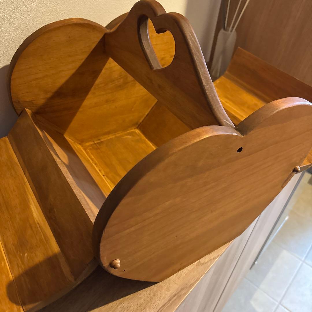 大特価‼️早い者勝ち‼️こんな可愛い素敵な木製ボックス見たことない‼️