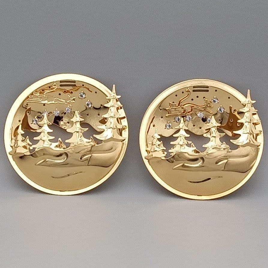 ジョージ ジェンセン イヤーオーナメント 6点 セット クリスマス 共箱