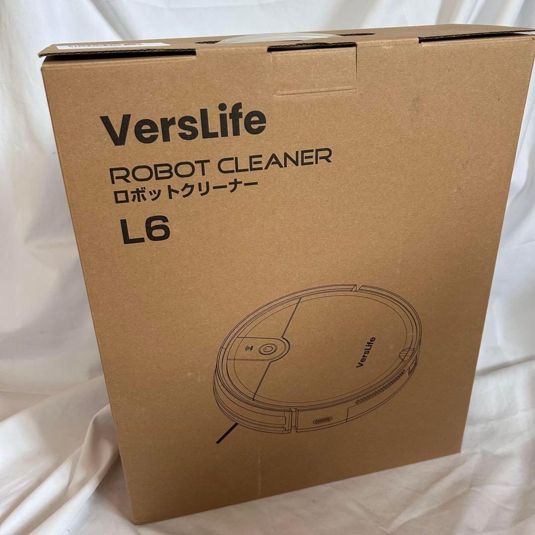❣️未使用❣️VersLife ロボット掃除機 ブラック 2-in-1 水拭き