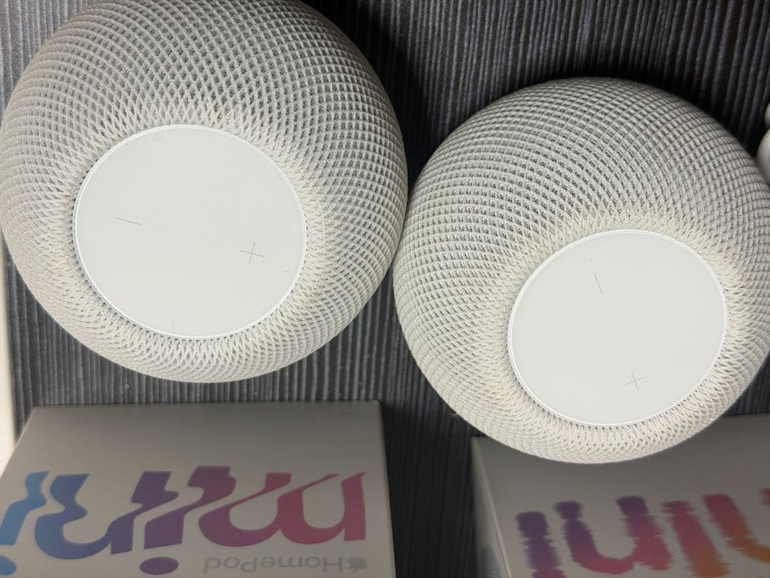 中古美品 Pod mini 2台セット Apple ホームポッド