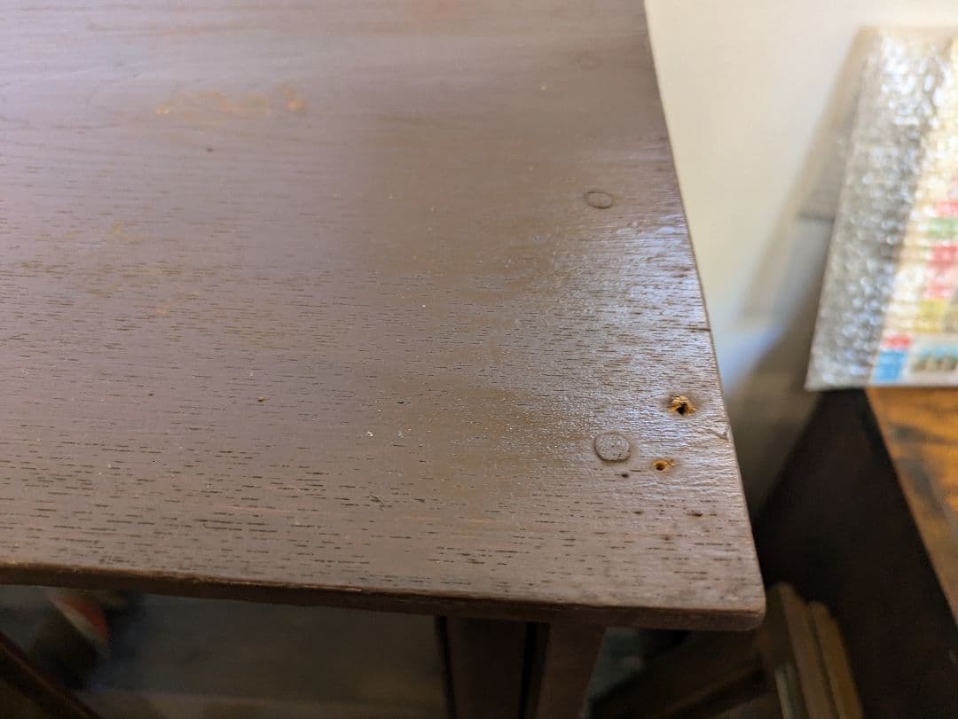 アンティーク 木製キャビネット ガラス戸棚 引き出し付き　棚　ショーケース