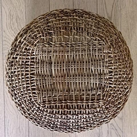 新品 あけびかご 中川原信一 光原社