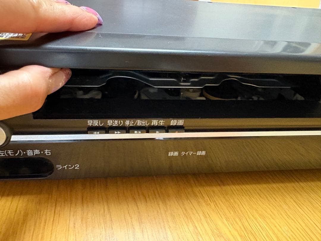 TOSHIBA SD-V800 カセットテープVHS/DVDプレーヤー