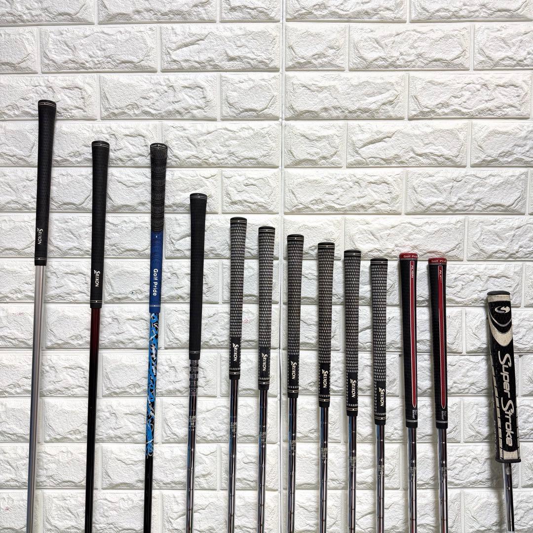 ゴルフセット　豪華　SRIXON ZR ラウンド仕様　メンズ　打感良好　すぐ使用