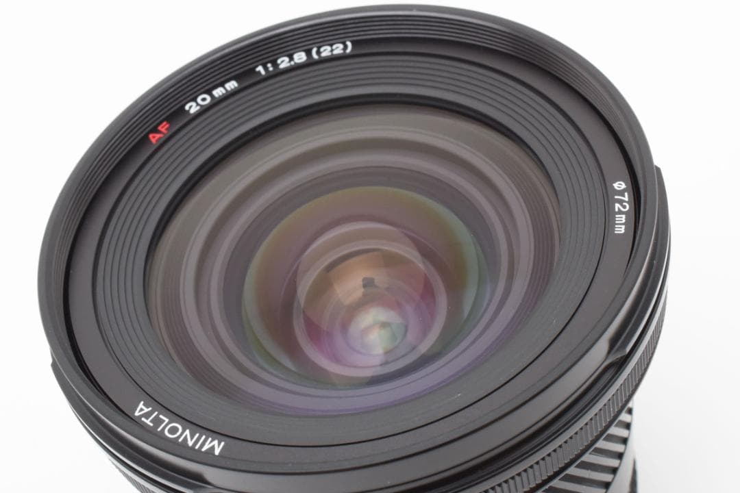 レンズ(単焦点) Minolta AF 20mm f2.8 Sony A Mount #2130