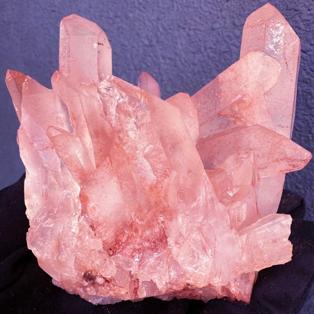 爆レア❗️浄化❗️超綺麗♡超強いパワー ピンク ヒマラヤ クラスター天然石A1467