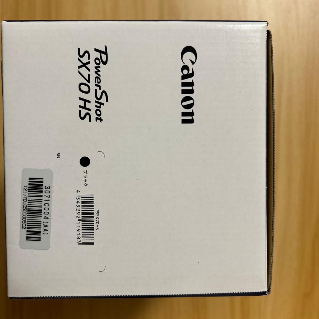 展示品 Canon PowerShot SX70HS 本体　付属品あり完品