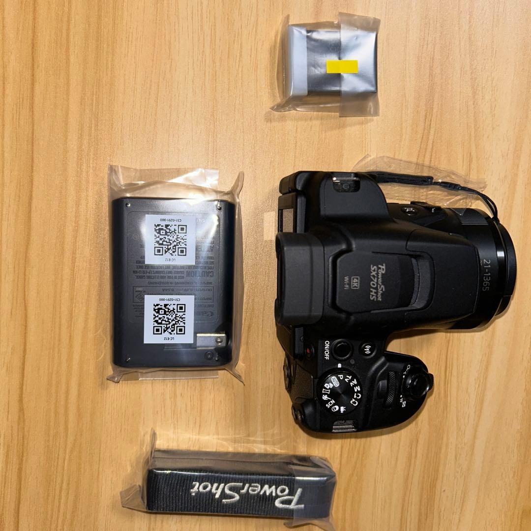 展示品 Canon PowerShot SX70HS 本体　付属品あり完品