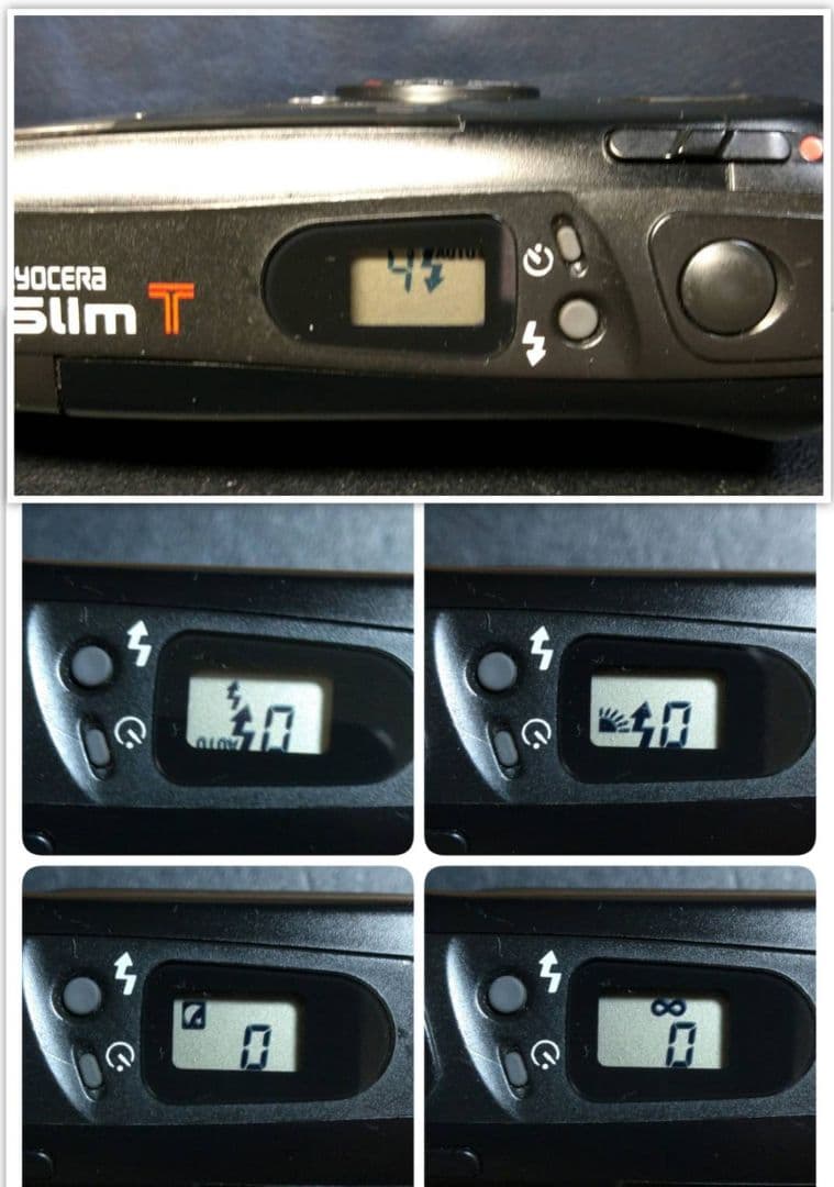 稼働品！kyocera Slim T Carl Zeiss T* 35 F3.5