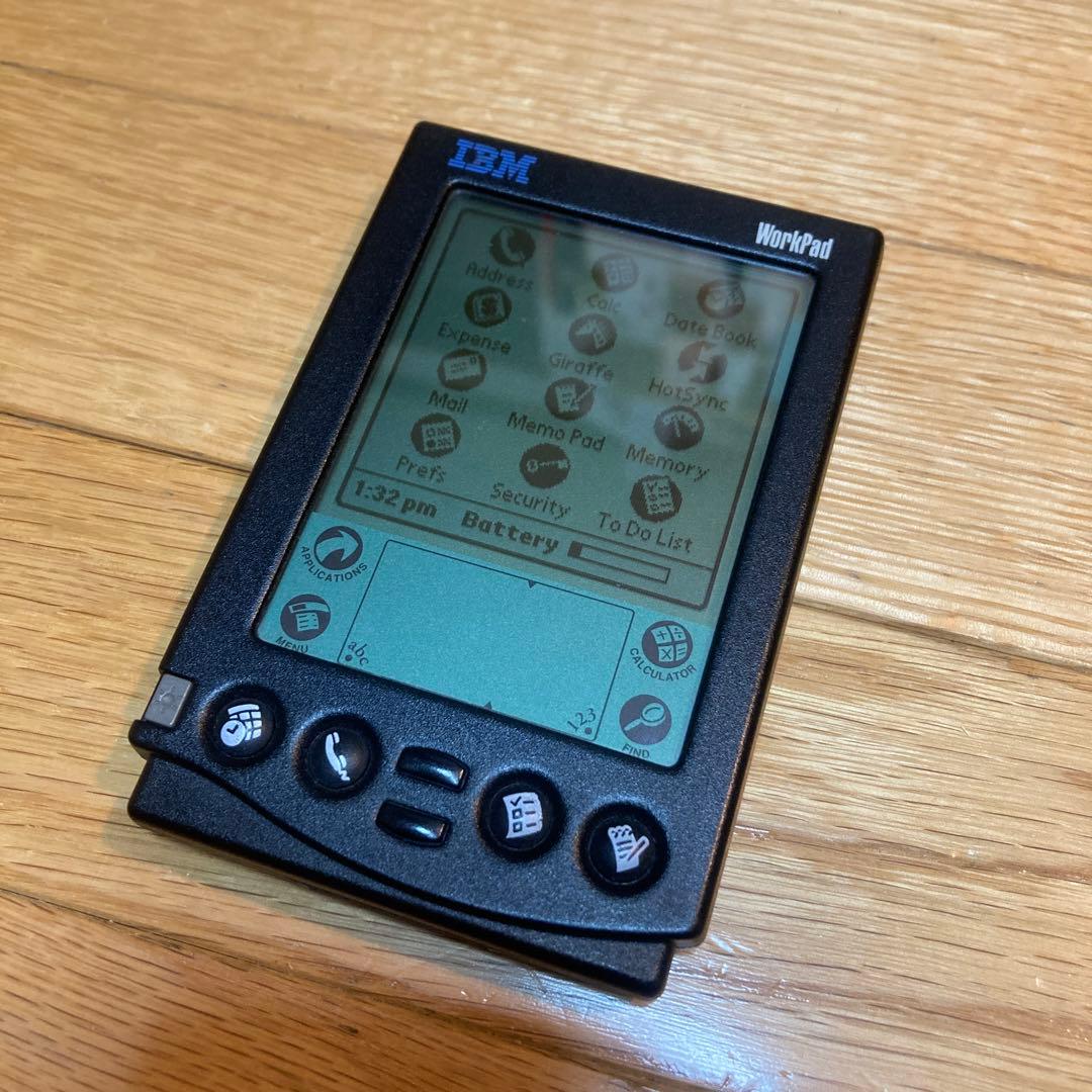 廃盤 IBM 初代 WorkPad ワークパッド PDA レトロ アメリカ製