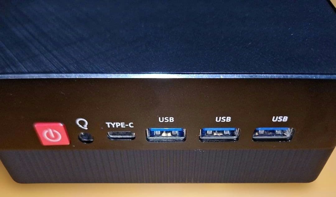 Ryzen 7 5800U ミニPC ベアボーン扱い