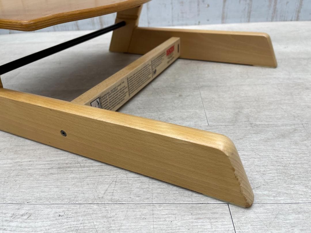 STOKKE TRIPP TRAPP ナチュラル ハイチェア ベビーチェア　2