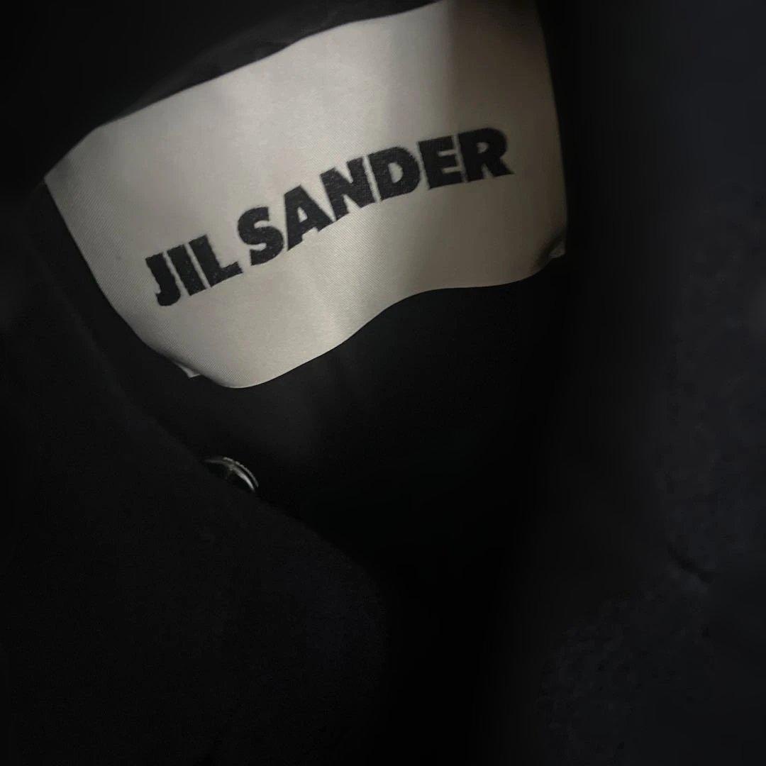 JIL SANDER ウールネイビーコート