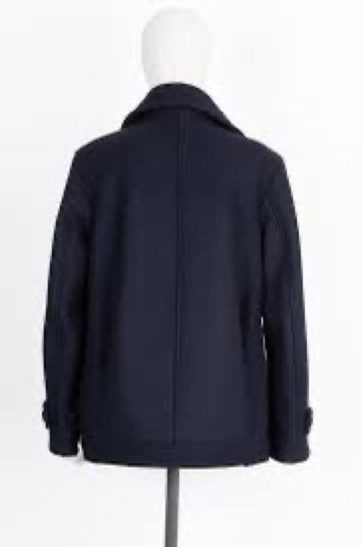 JIL SANDER ウールネイビーコート