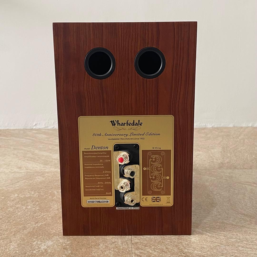【極美品】Wharfedale denton 80thスピーカー
