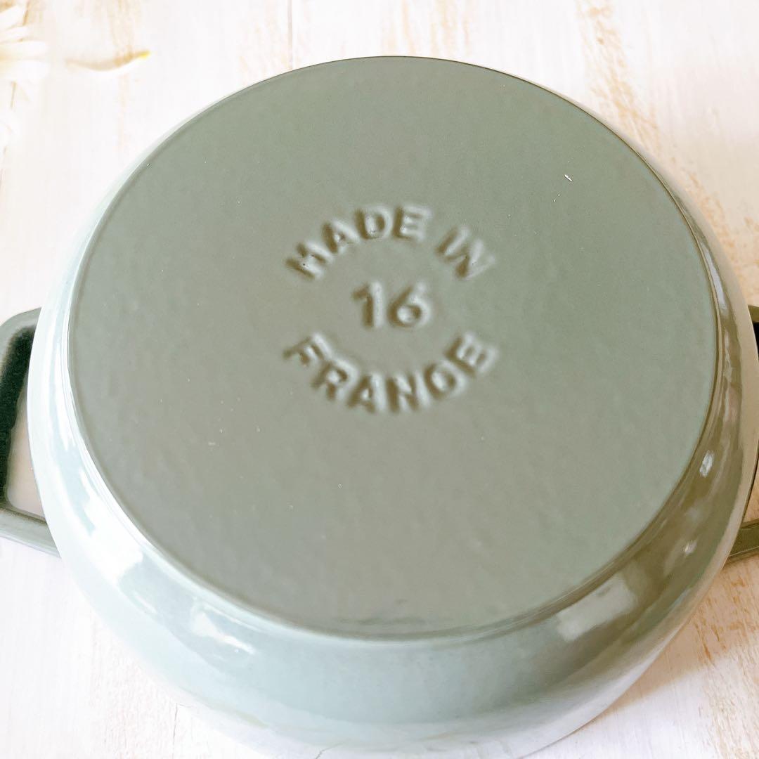 ♡ Wa-NABE フレンチオーブン マーガレット 16 cm ユーカリ　両手鍋