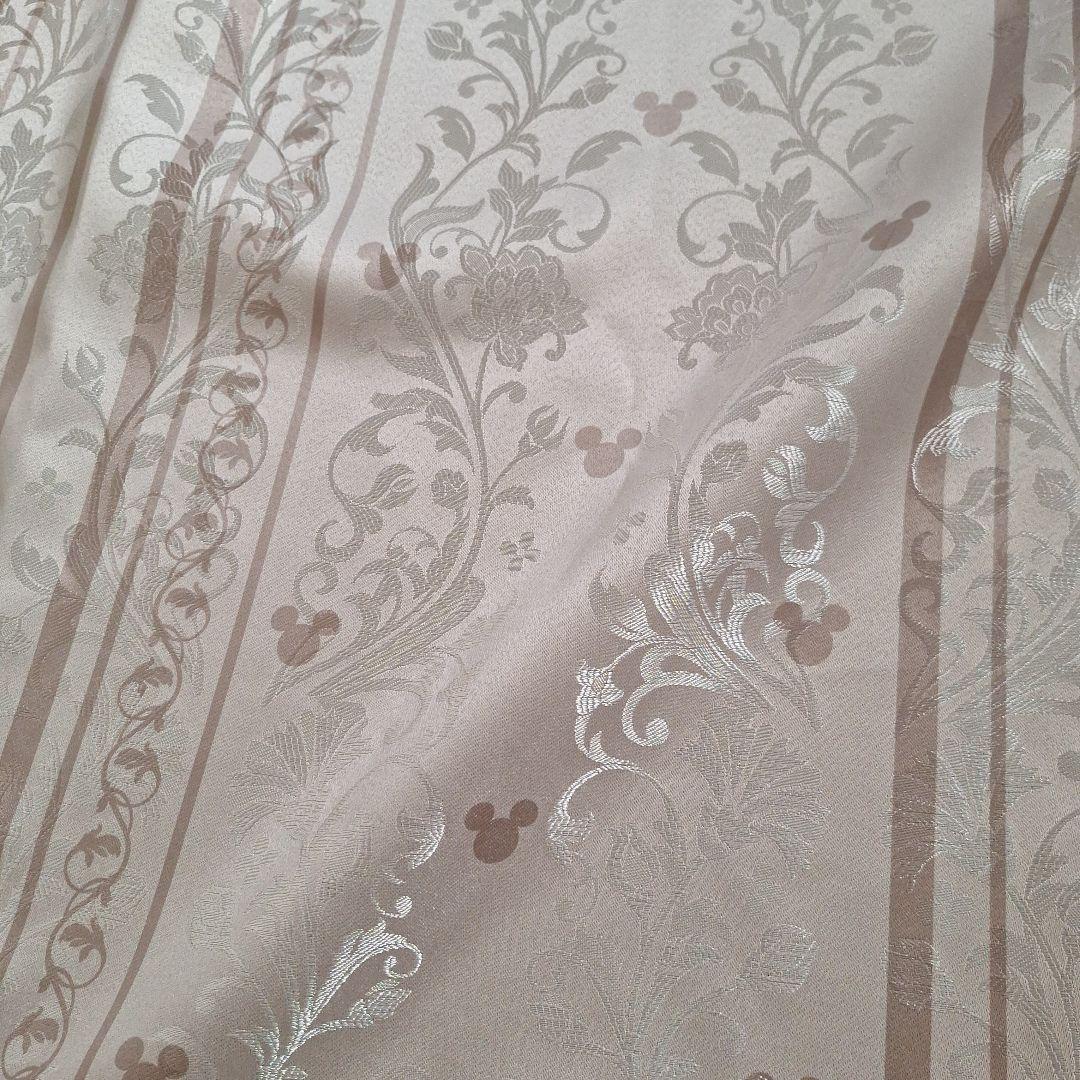 ディズニー ミッキージャカード 遮光カーテン 約100×120 2枚セット