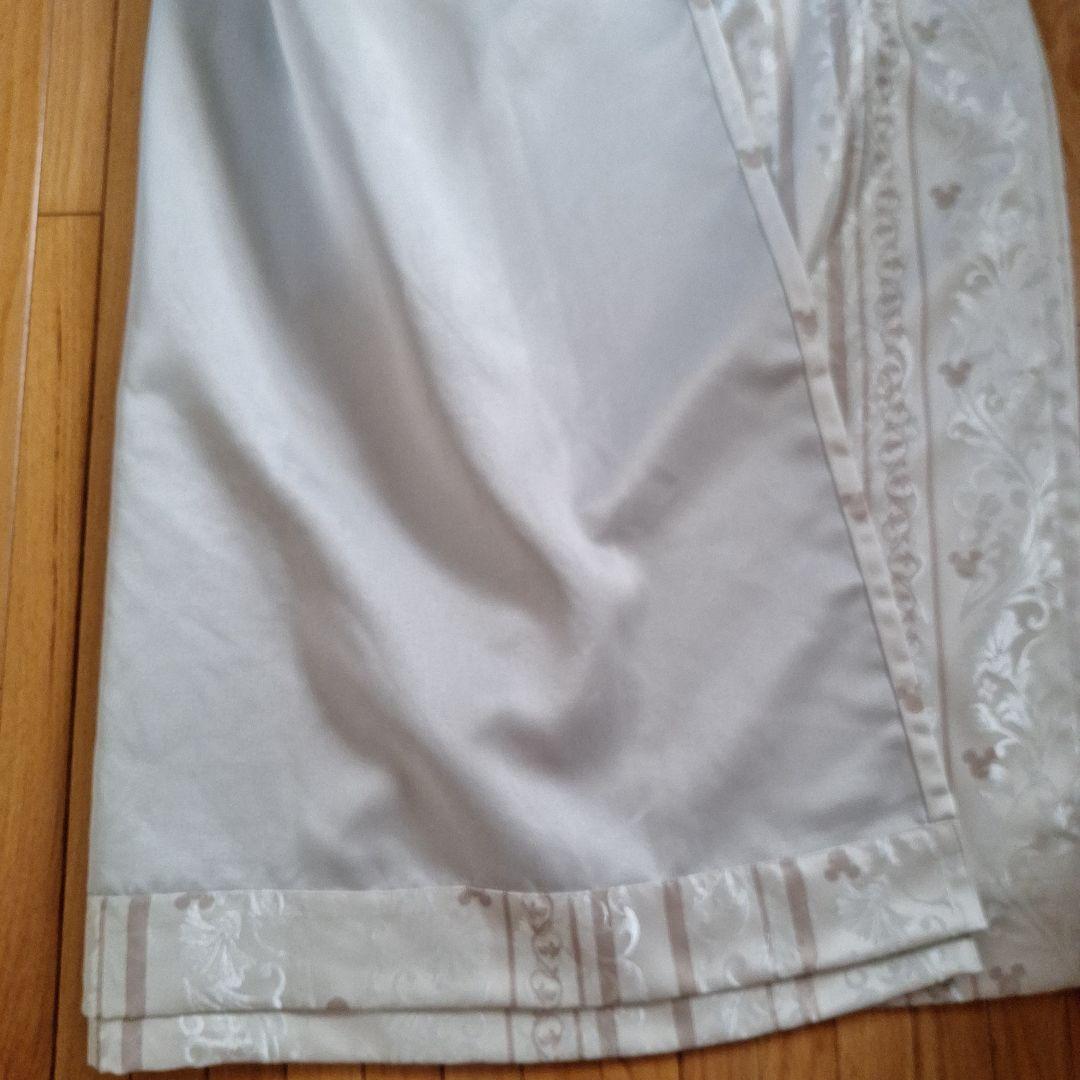 ディズニー ミッキージャカード 遮光カーテン 約100×120 2枚セット