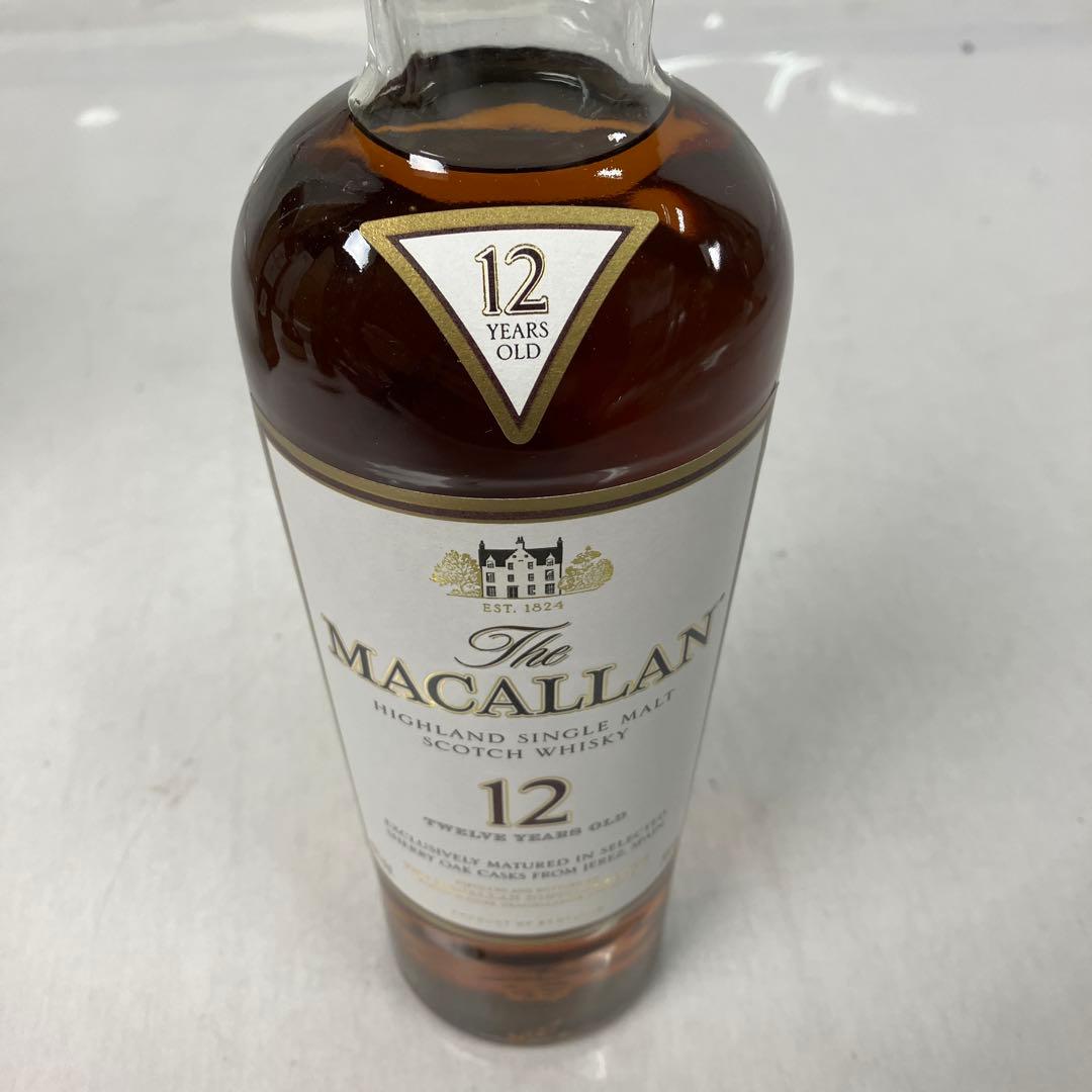 ▽未開封 ザ・マッカラン 12年40% 700ml