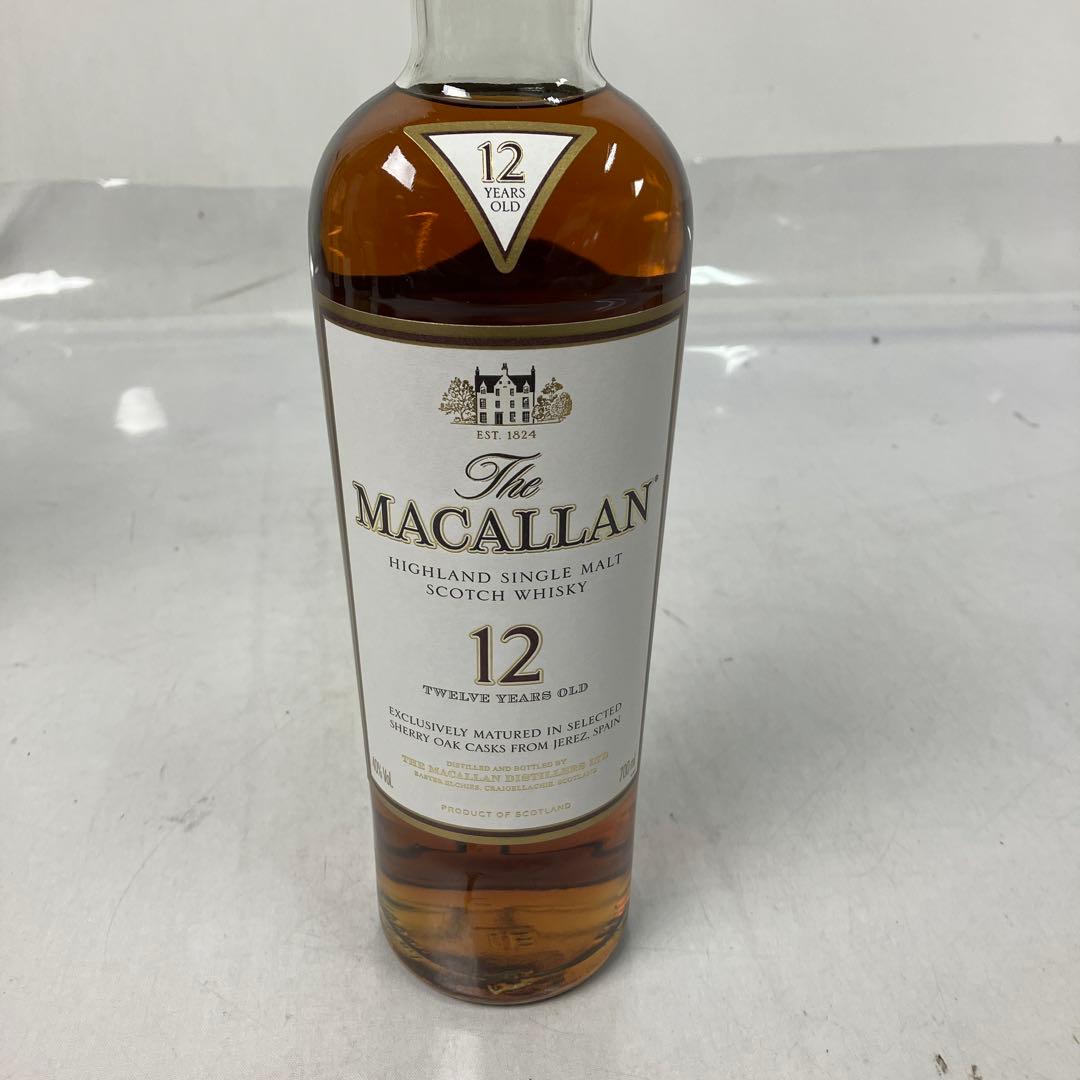 ▽未開封 ザ・マッカラン 12年40% 700ml
