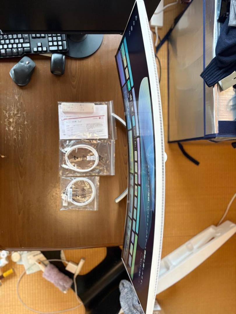 LG Monitor モニター ディスプレイ 34SR63QA-W 34インチ