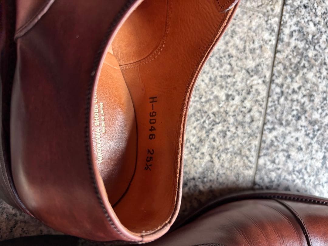 スコッチグレイン　匠モデル　使用少ない　ストレートチップ　訳アリ